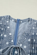Lexi Tie Pleated Loose Romper