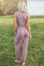Maeve Bouquet Casual Tank Top Set