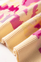 Aria Colorblock Balloon Sleeve Sweater