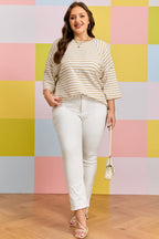 Liv Detail Half Sleeve PLUS Top