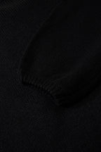 Faye Backless Bubble Sleeve Sweater