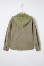 Undine Knit Textured Hooded Jacket