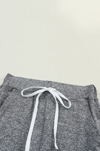 River Drawstring Waist Pocketed Leggings