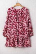 Georgina Balloon Sleeve Relaxed PLUS Dress