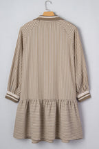 Noor Sleeve Ruffled Mini PLUS Dress