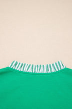 Presley Trim Flutter Sleeve PLUS Blouse