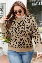 Halle Lacy Trim Cuffed PLUS Sweater