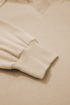 Ashley Sleeve Side Slit Sweatshirt