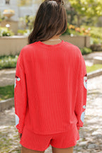 Ella Corded Pullover and Shorts