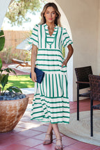 Luna Half Sleeve Vacation Dress