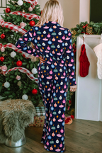 Mazie Christmas Lights Print Shirt