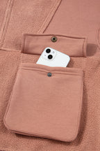Mabel Half Zipper Baggy Sweatshirt