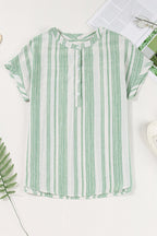 Yusra Short Sleeve Casual Blouse