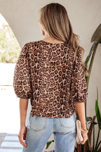 Promise Tie Puff Sleeve Blouse