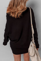 Scarlett Sleeve Shift Mini Sweater