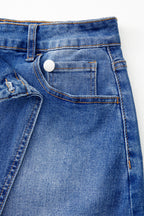 Renamara Crossed Waist Mini Skirt