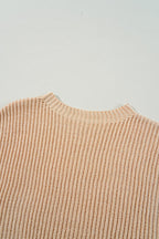 Avery Side Slits Loose Sweater
