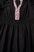 Ana Smocked Waist Ruffled PLUS Dress