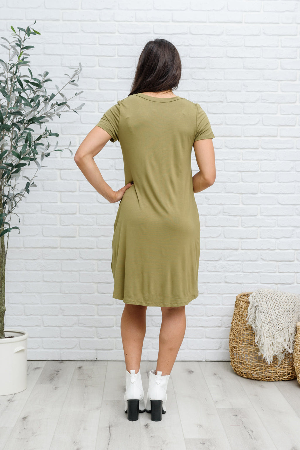 Counting On You T-Shirt Dress