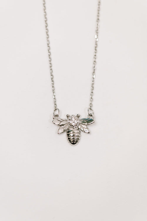 Bee Line Sterling Silver Necklace
