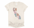 Wholesale Pastel California Graphic Tee - Sand Sweatshirt