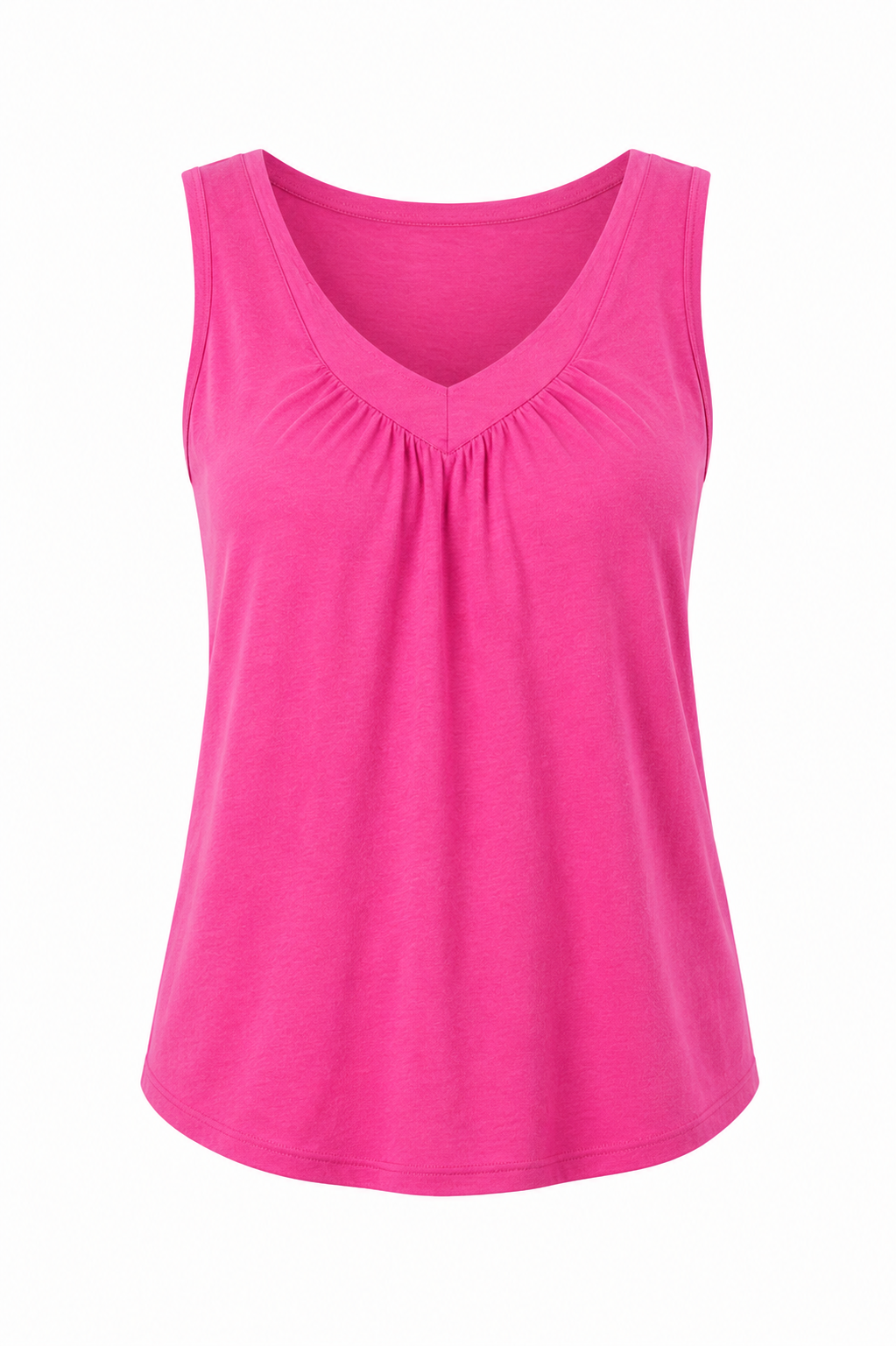 Veda- V Neck Tank- Plus Size