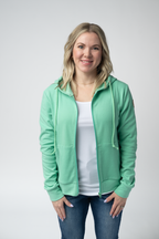 IN STOCK Fullzip Hoodie - Aquamarine