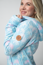 IN STOCK Fullzip Hoodie - Aqua Palm
