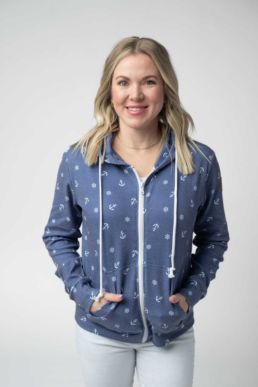 IN STOCK Fullzip Hoodie - Nautical Navy