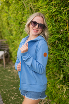 IN STOCK Fullzip Hoodie - Blue