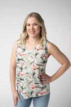 IN STOCK Noelle Tank - Flamingos