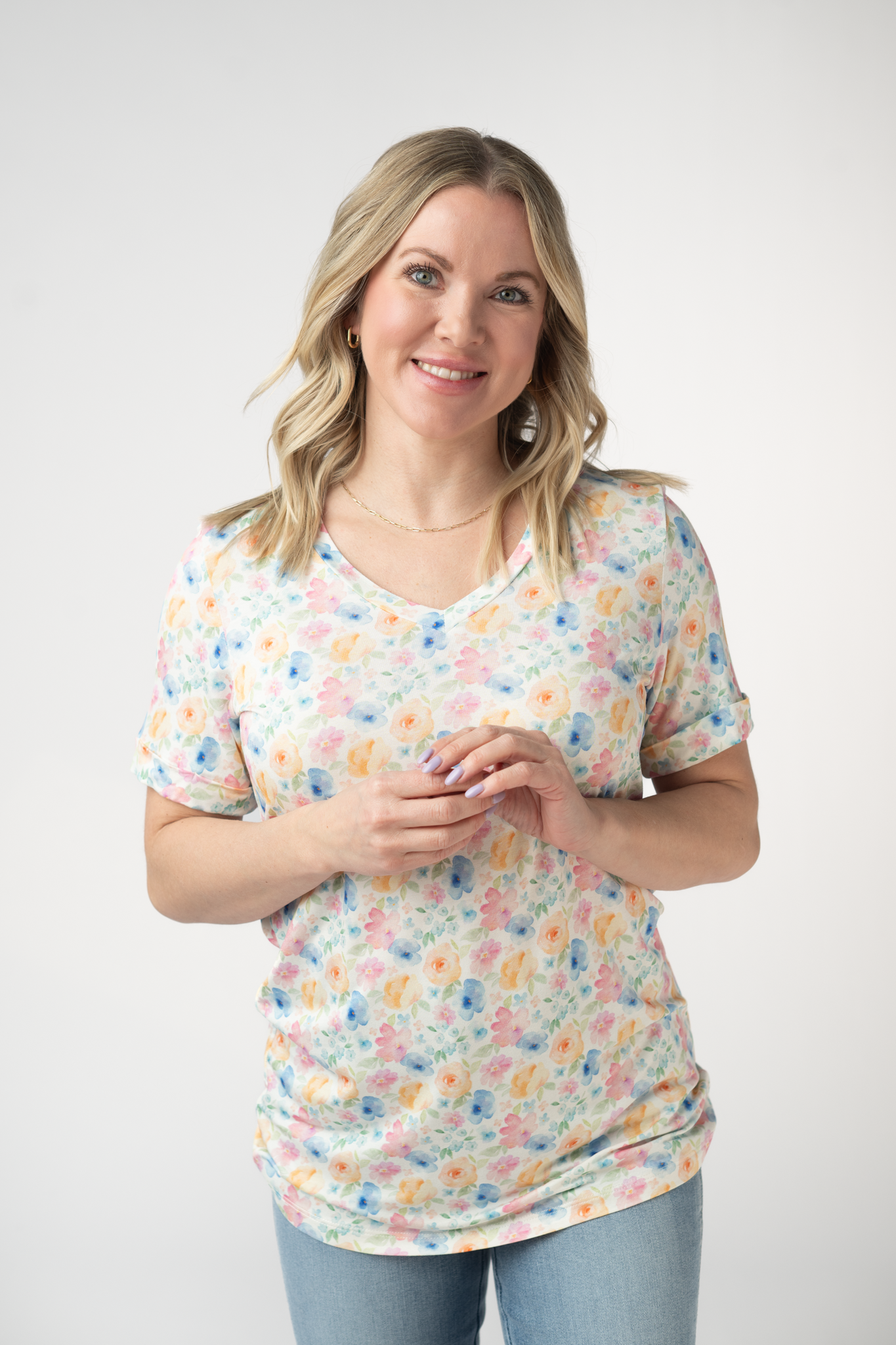IN STOCK Sophie Top - Petal Gardens