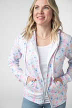 IN STOCK Fullzip Hoodie - Petal Gardens