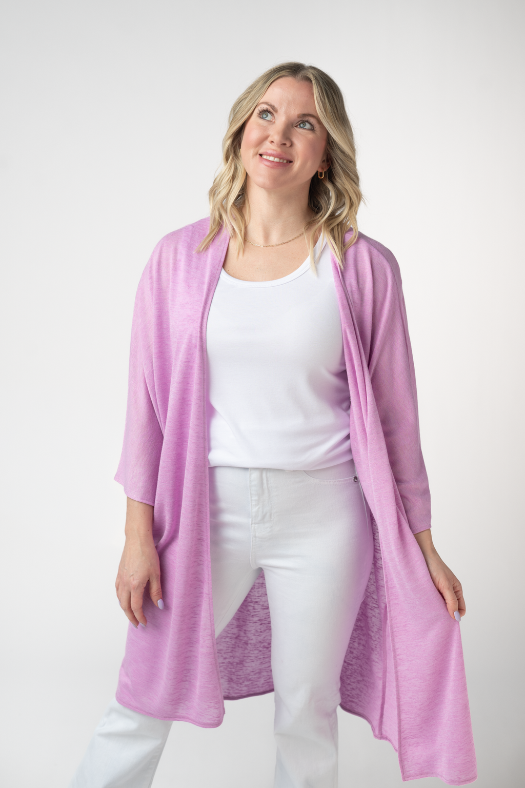 IN STOCK Ellie Cover-Up Kimono - Lilac