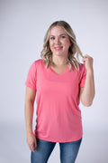 IN STOCK Sophie Top - Sun Kissed Coral