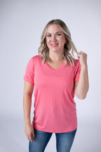 IN STOCK Sophie Top - Sun Kissed Coral