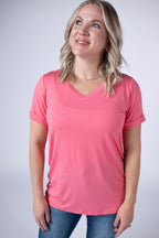 IN STOCK Sophie Top - Sun Kissed Coral