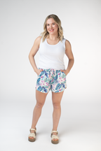 IN STOCK Nova Summer Shorts - Tropical Leaf