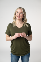 IN STOCK Sophie Top - Dark Olive