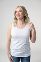IN STOCK Ava Tank- White