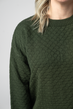 IN STOCK Gianna Pullover Sweater - Olive