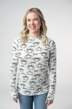 IN STOCK Blair Long Sleeve Top - Classic Pumpkins