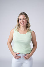 IN STOCK Ava Tank - Lime FINAL SALE