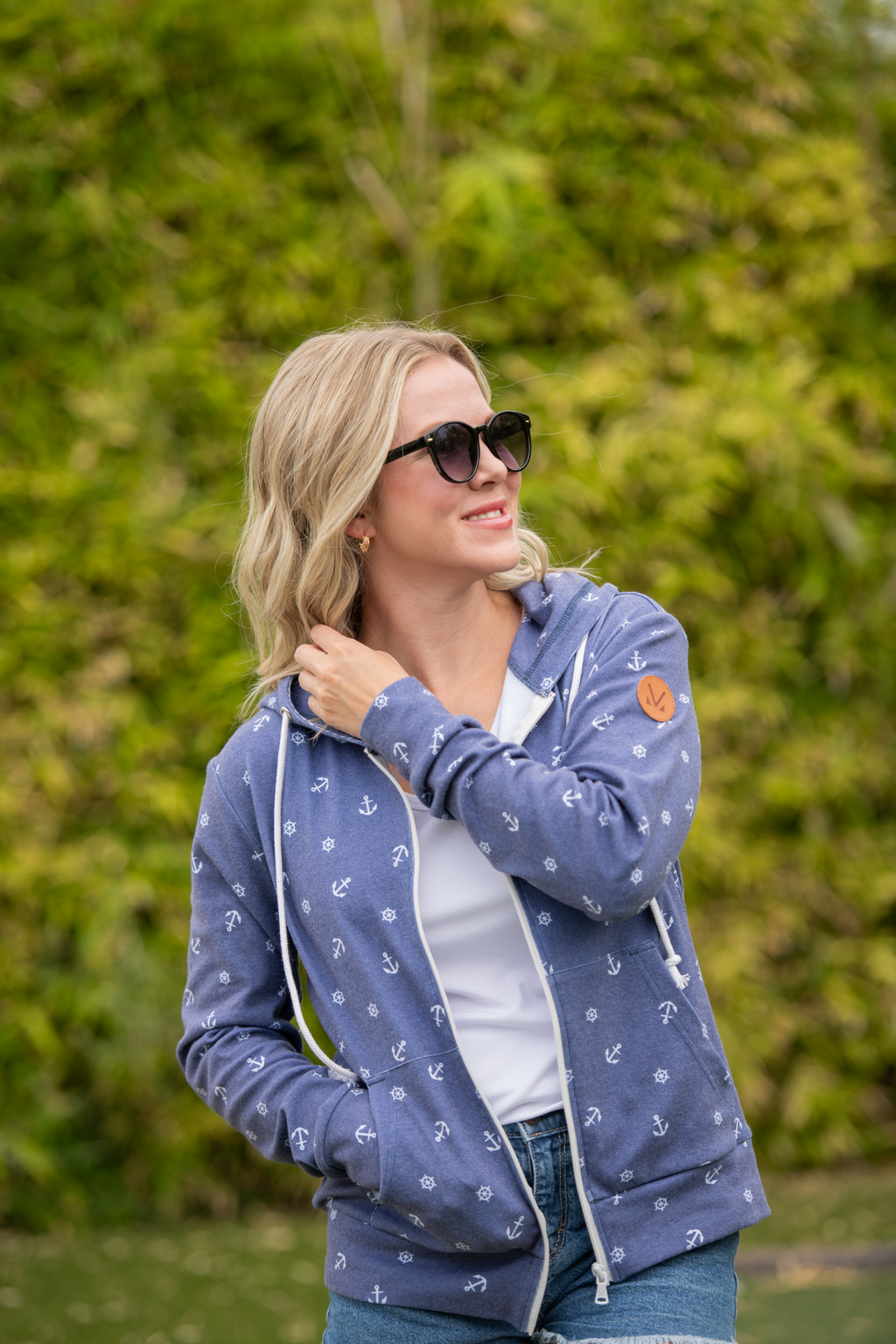 IN STOCK Fullzip Hoodie - Nautical Navy