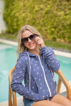 IN STOCK Fullzip Hoodie - Nautical Navy