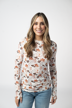 IN STOCK Blair Long Sleeve Top - Fall Foliage