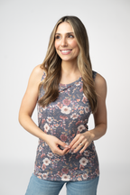 IN STOCK Ava Tank - Blushwood Floral
