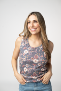 IN STOCK Ava Tank - Blushwood Floral