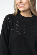 IN STOCK Sequin Webs Sweater