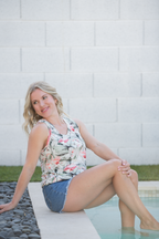 IN STOCK Noelle Tank - Flamingos